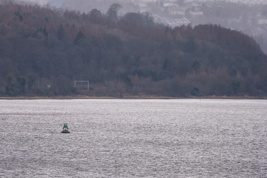 Langbank West crannog in Erskine, Renfrewshire Stravaiging around